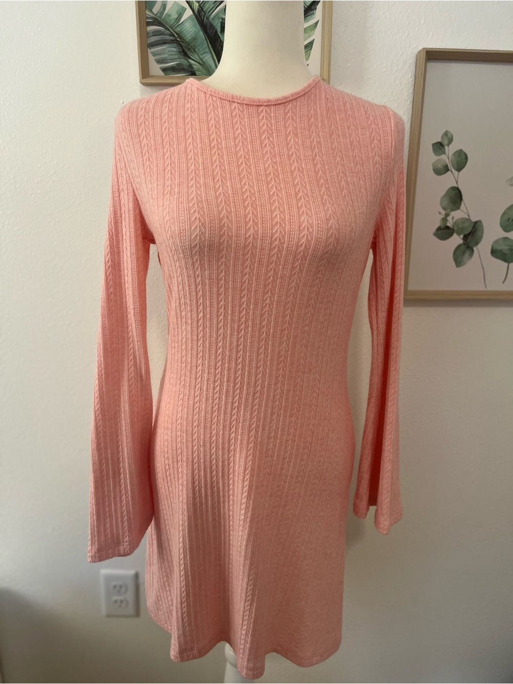 Shein Sexy Women’s Pink Backless Dress